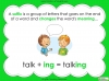 Suffixes - Year 1 Teaching Resources (slide 6/35)